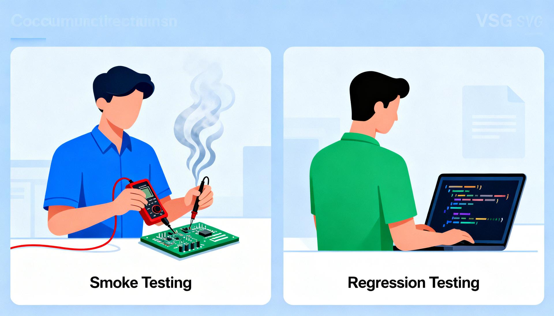 Smoke testing vs regression testing key differences 2026